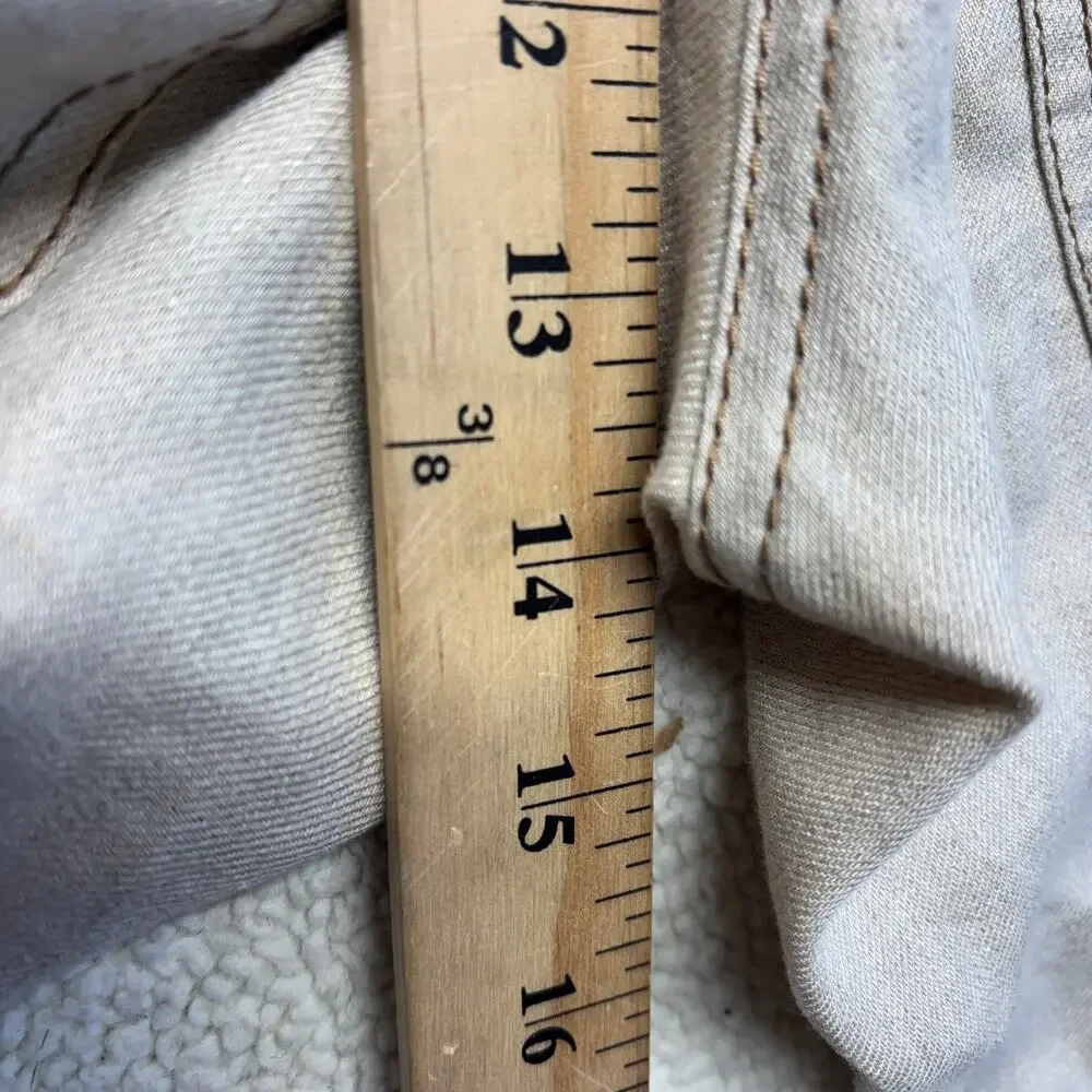 Brunello Cucinelli Pants 30 x 27 Beige Carpenter Straight Linen Blend Italy Made
